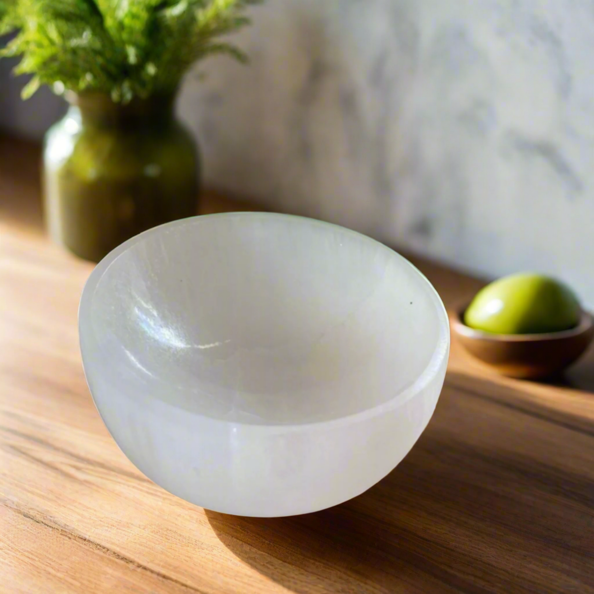 selenite bowl