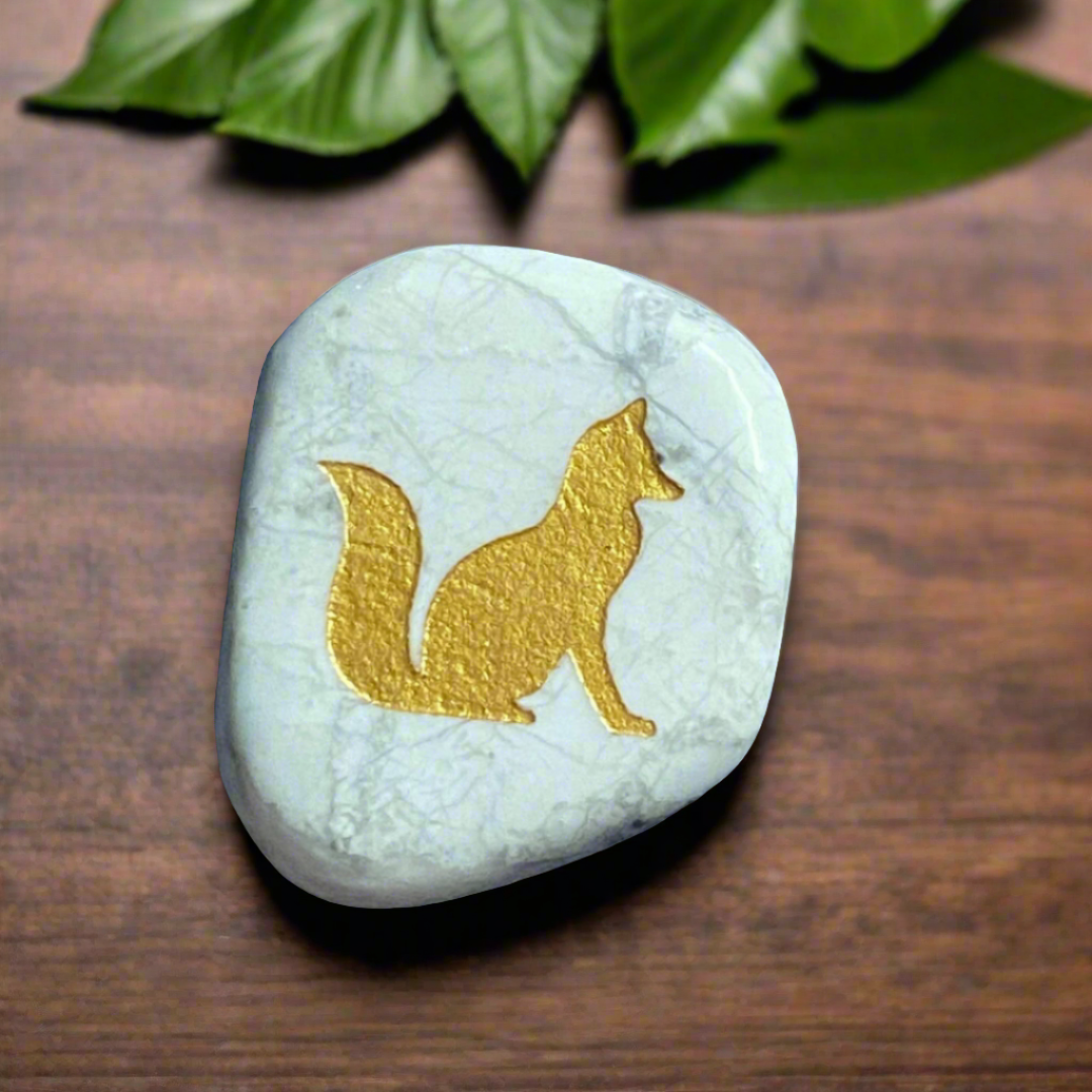 Spirit Animal Flat Stones - Fox