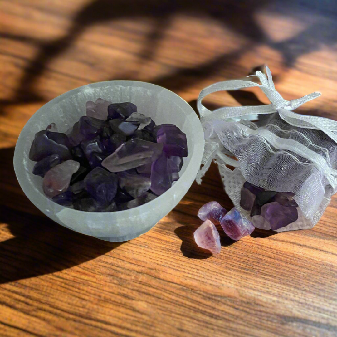 Amethyst Crystal Chips