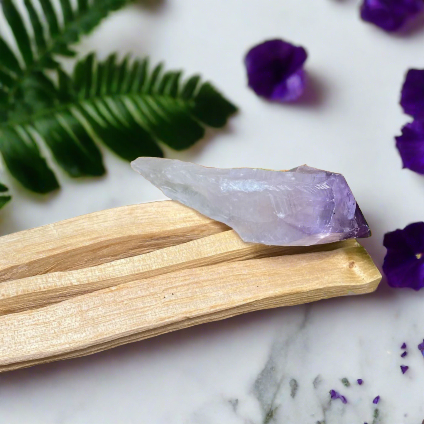 Amethyst and Palo Santo Sticks