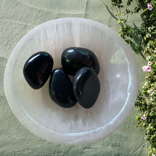 Black Obsidian Tumble Stone