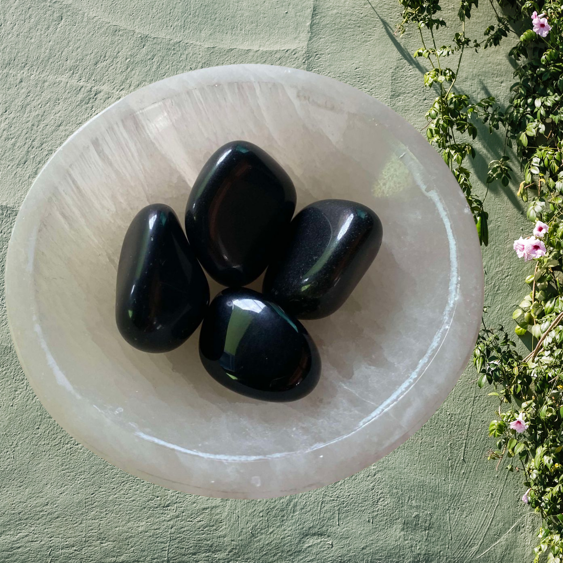 Black Obsidian Tumble Stone