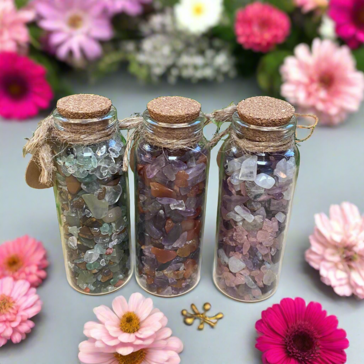 Crystal Jar Bonbonnier - Love, Abundance and Positivity