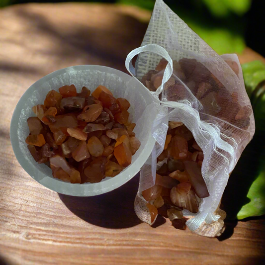 Carnelian Crystal Chips