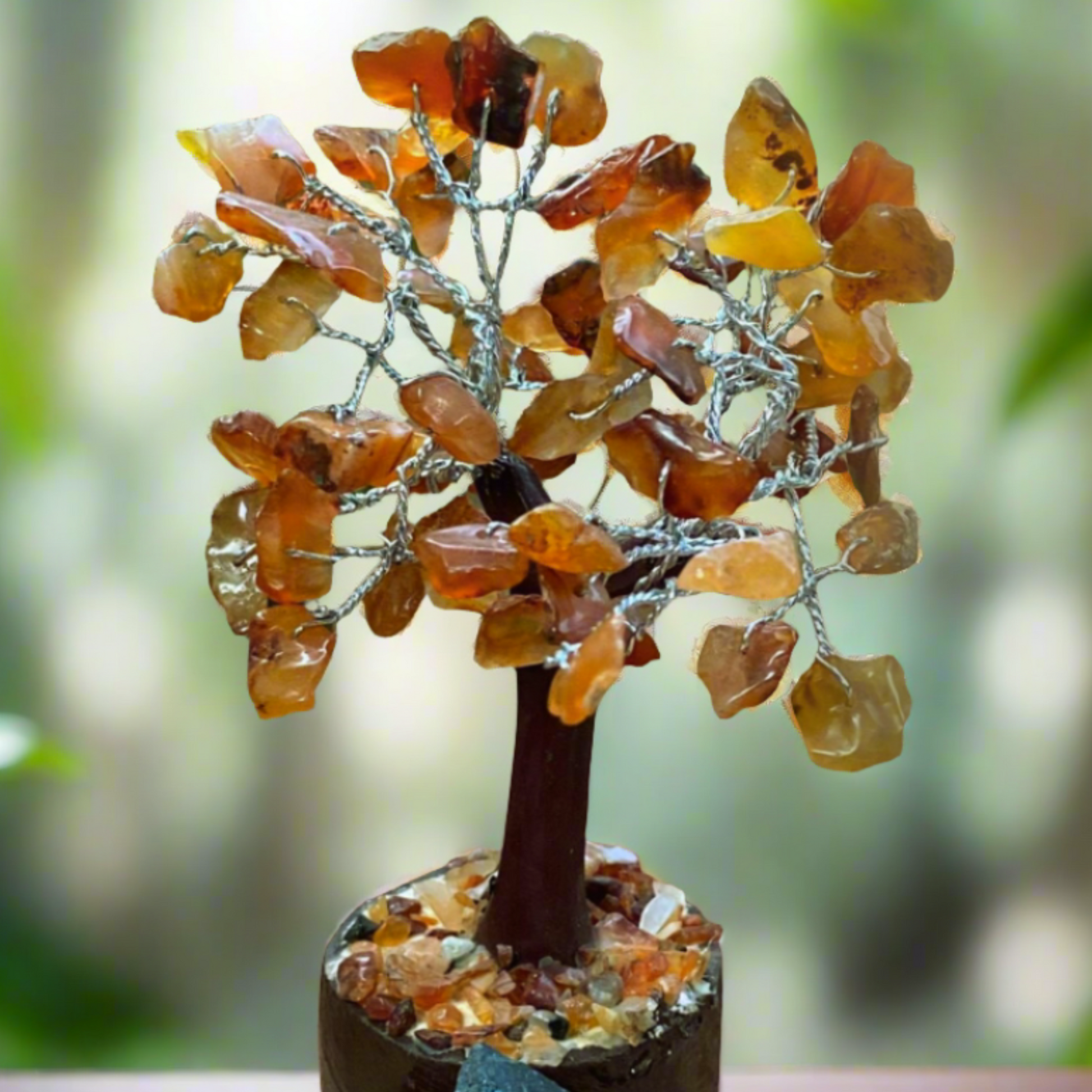  Carnelian Fairy Size Crystal Tree 