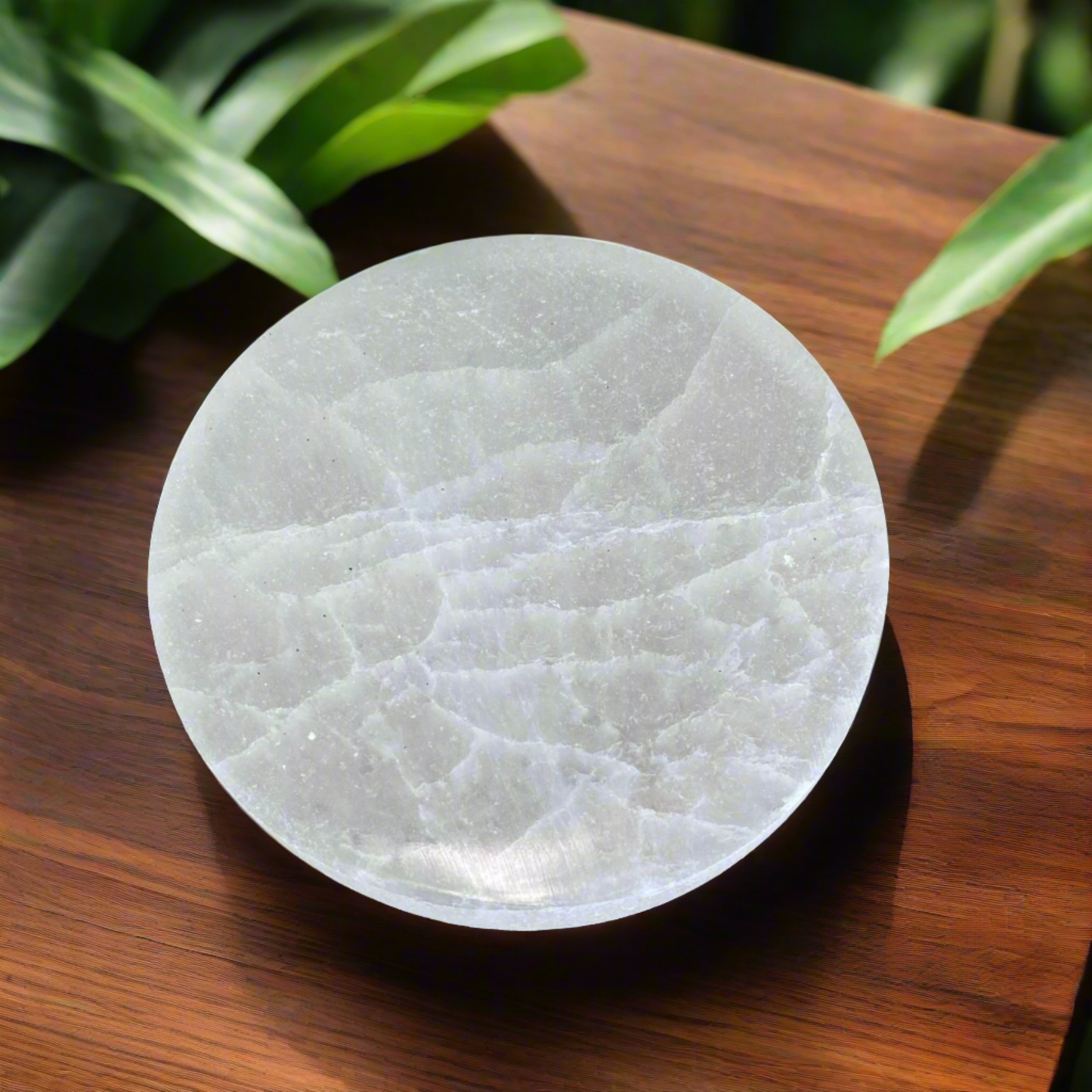 Selenite Charging Plate - 10cm