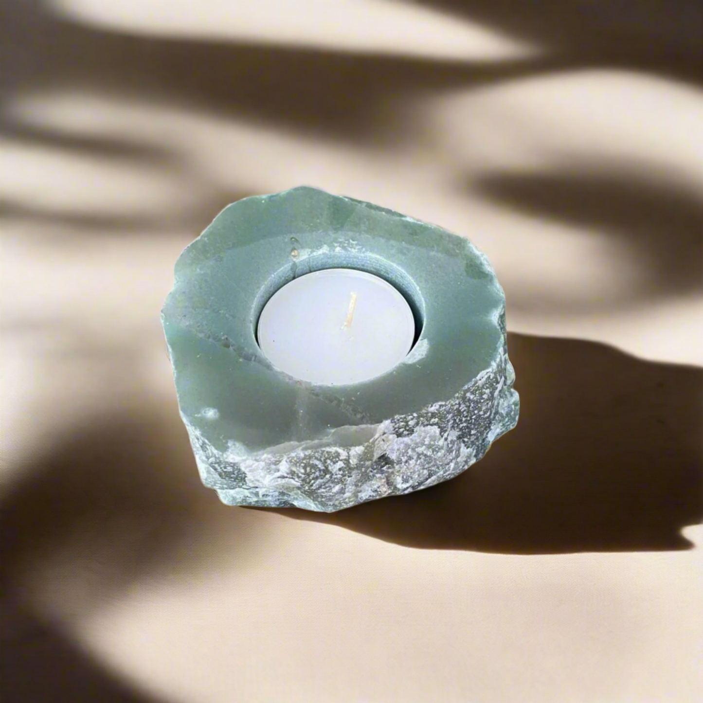 Green Aventurine Candle Holder