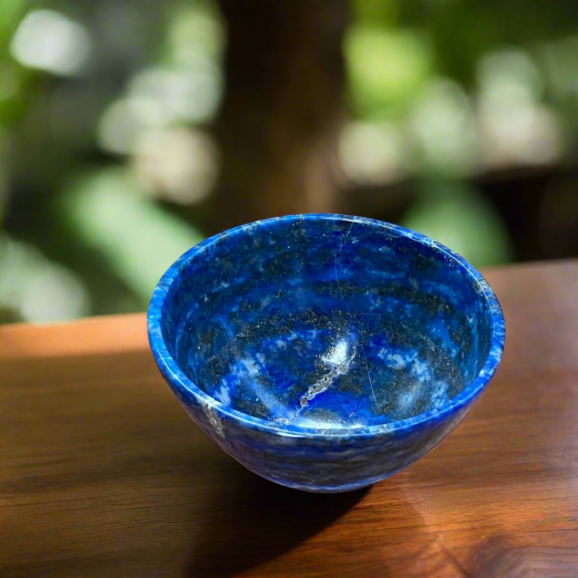 Lapis Lazuli Gemstone Bowl