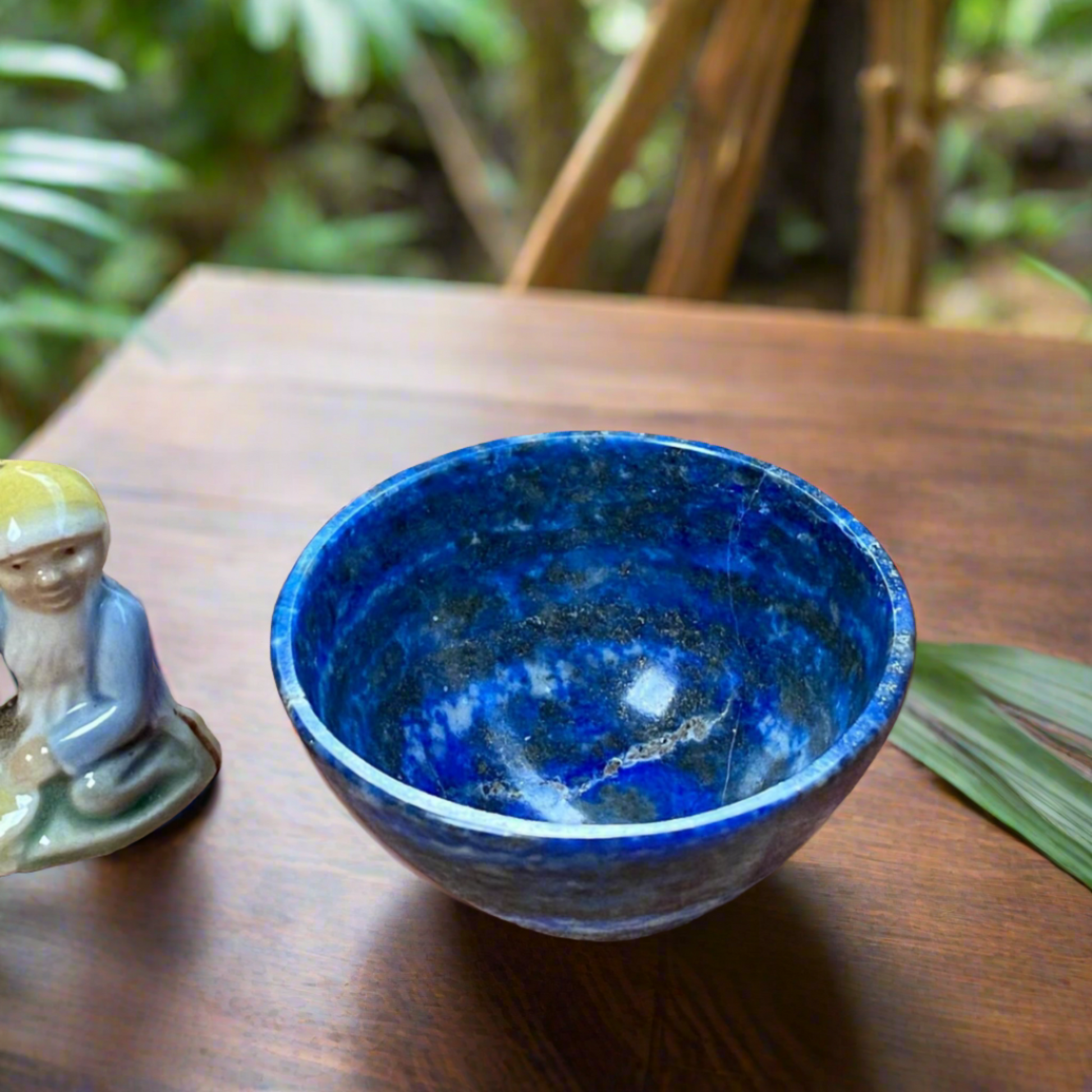 Lapis Lazuli Gemstone Bowl