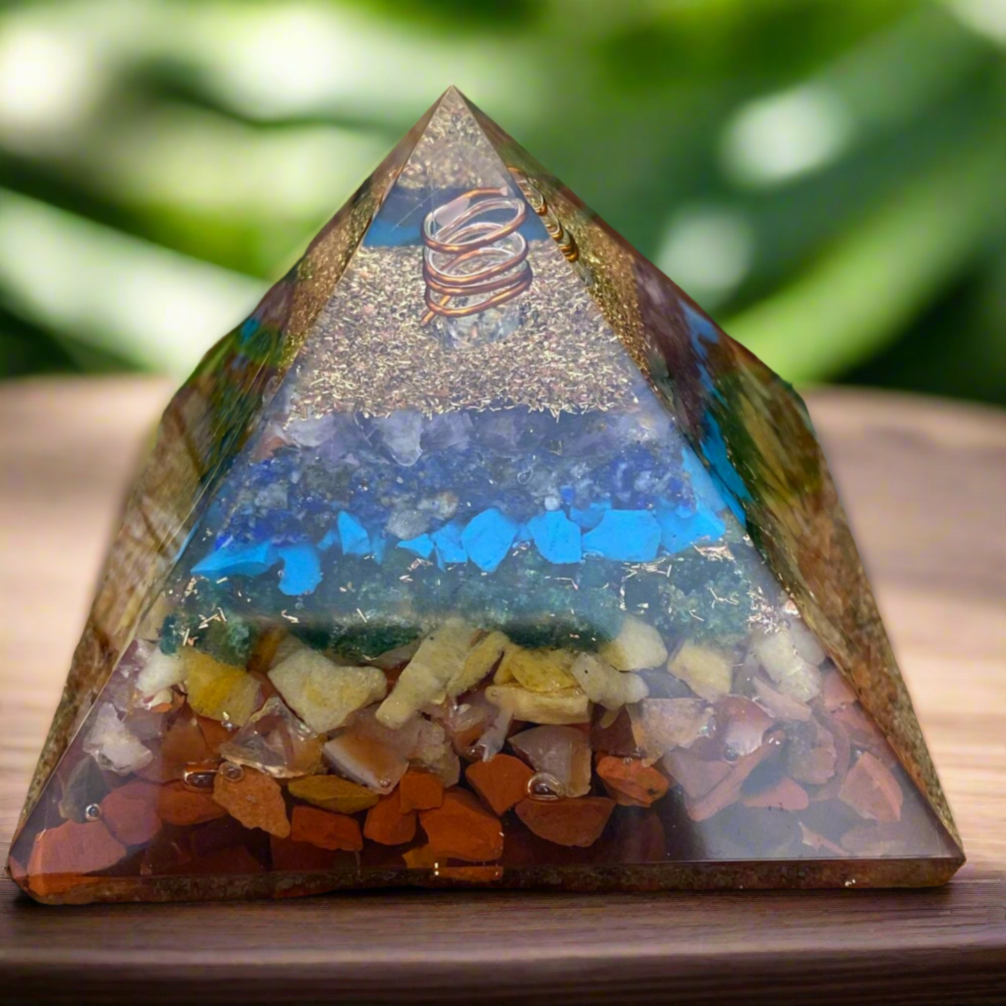 Orgonite Chakra Pyramid