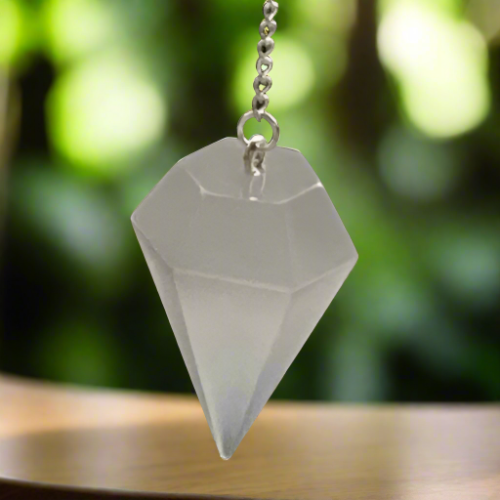 Selenite Pendulum