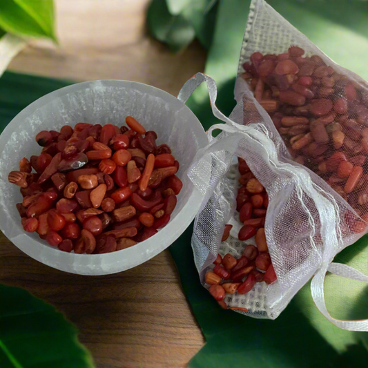 Red Coral Crystal Chips