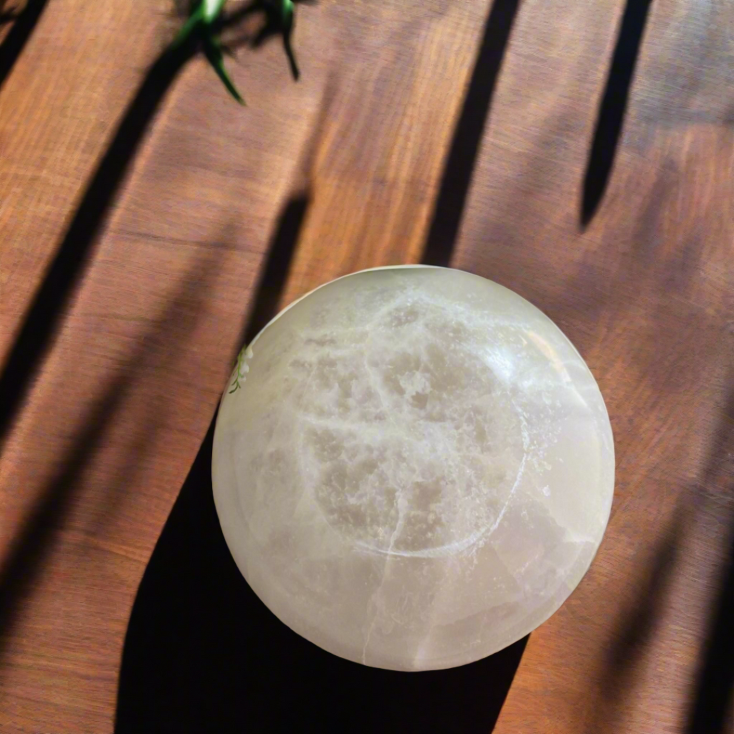 Selenite Charging Bowl for Crystal Cleansing & Energy Healing