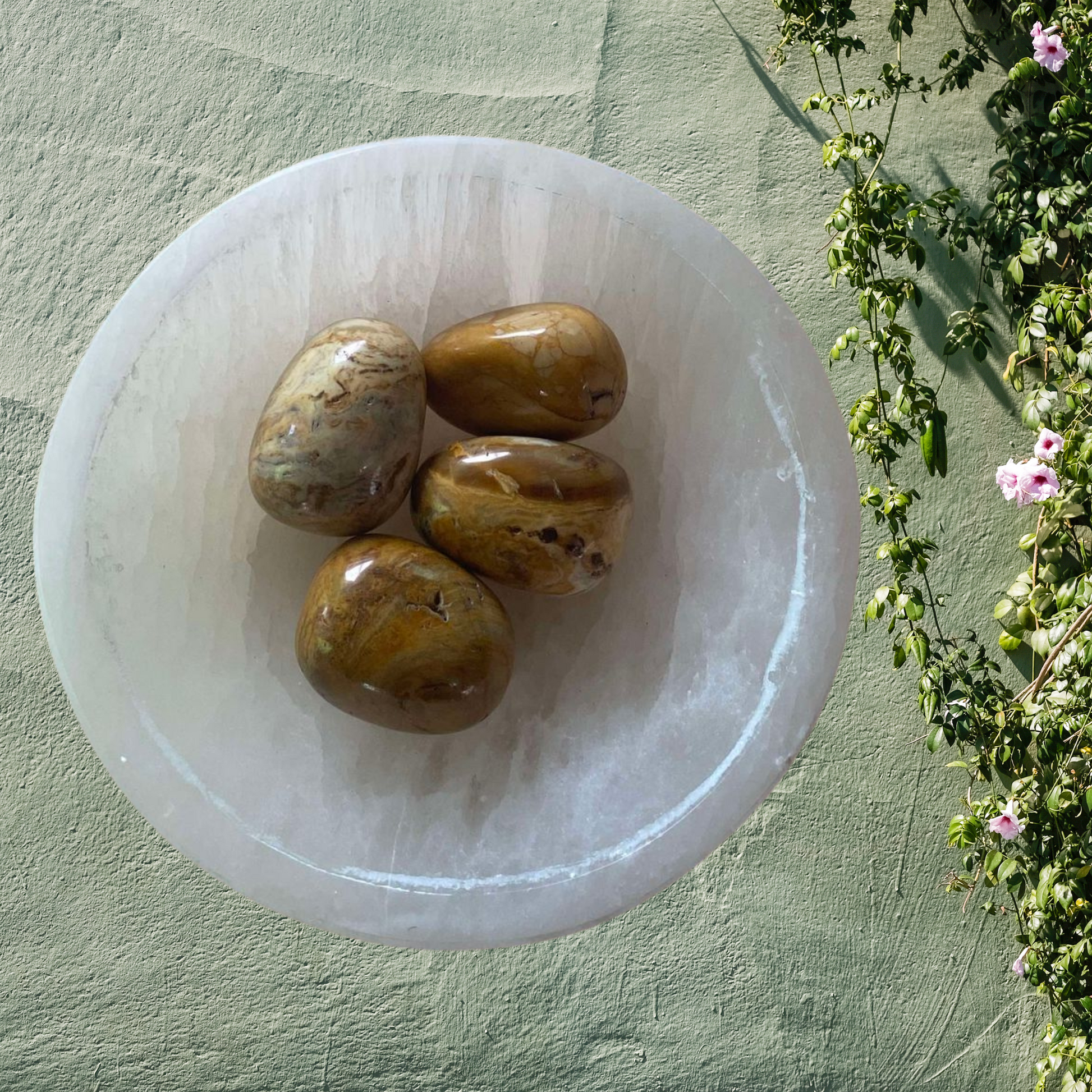 Yellow Jasper Tumbled Stone