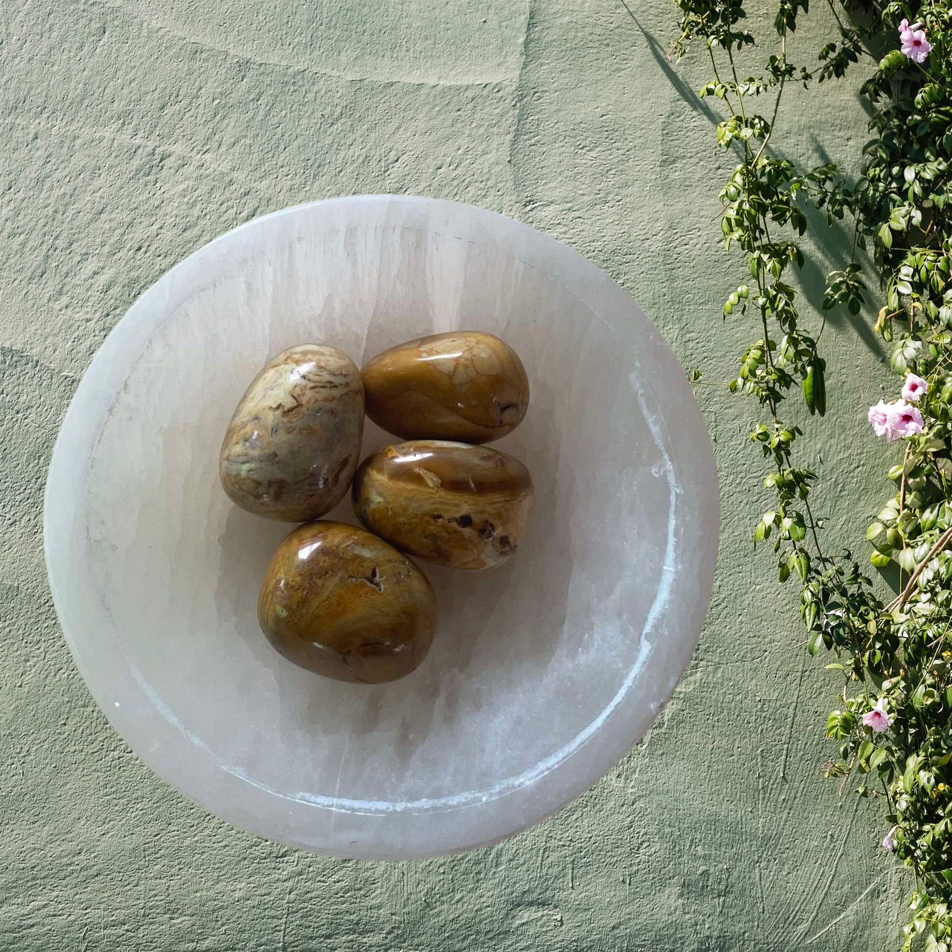 Yellow Jasper Tumbled Stone