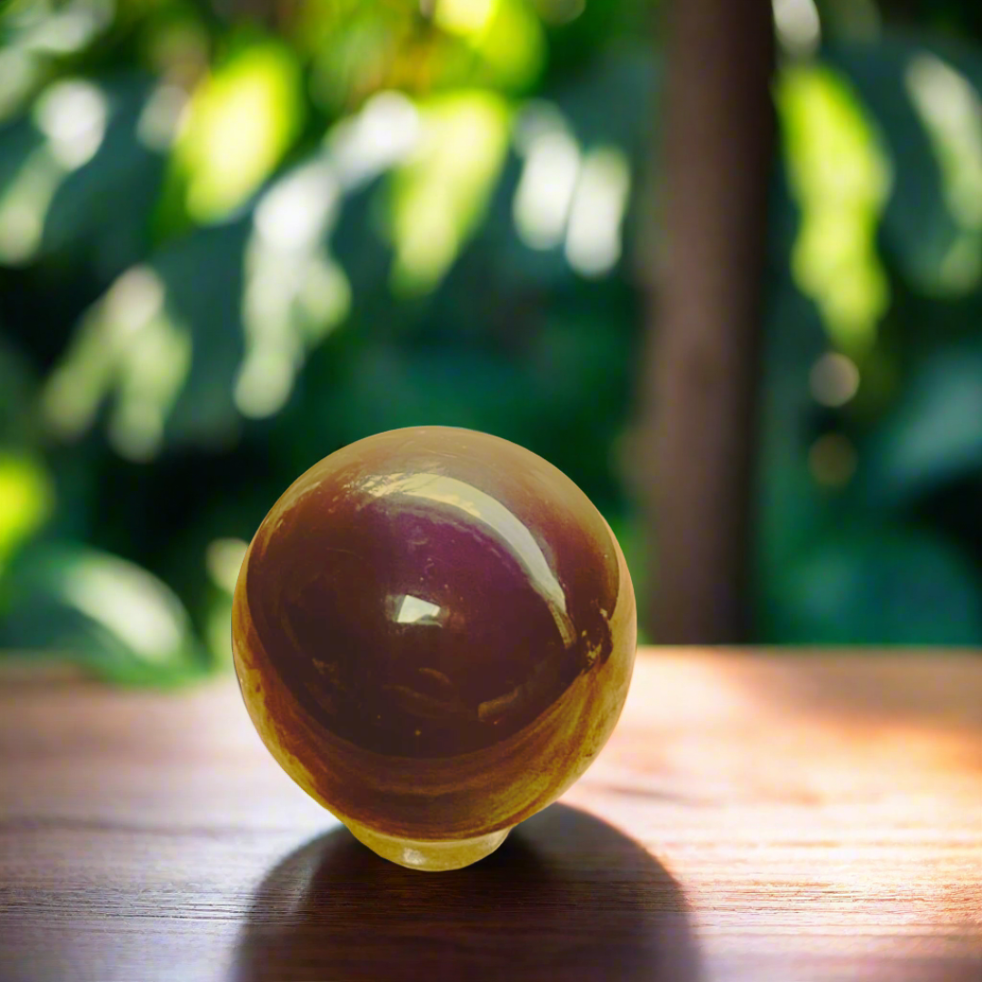 Agate Purple Sphere