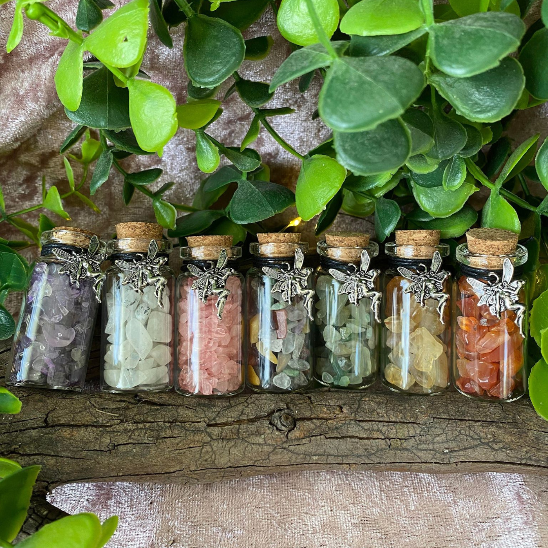 Crystal Fairy Glass Jars